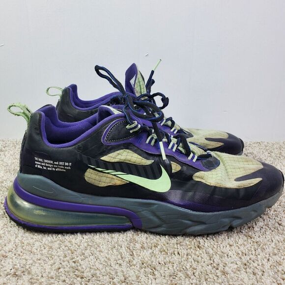 Nike Shoes Mens 13 Air Max 270 React Future Swoosh Training Casual Colorful - Picture 1 of 15